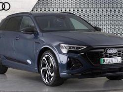 Blue Used 2024 Audi Q8 e-tron Black Edition SUV | £50,590 (Expensive)