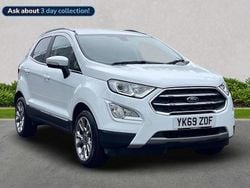 White Used 2020 Ford Ecosport Titanium SUV | £10,325 (Fair price)