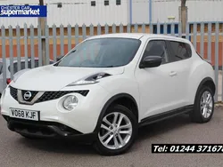 White Used 2018 Nissan Juke S SUV | £6,999 (Fair price)