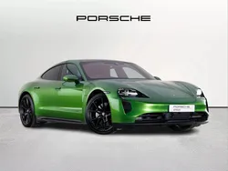 Green Used 2022 Porsche Taycan Sedan | £68,990 (Expensive)
