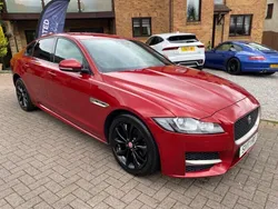 Red Used 2017 Jaguar XF R-Sport Sedan | £8,495 (Fair price)