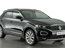 Black Used 2021 VW T-Roc SEL SUV | £18,920 (Good price)