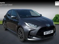 Grey Used 2023 Toyota Yaris Hybrid Design Hatchback | £16,995 (Fair price)