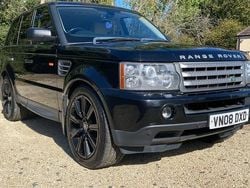Black Used 2008 Land Rover Range Rover Sport HSE SUV | £1,995 (Super price)