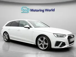White Used 2022 Audi A4 S-Line Estate | £19,200 (Good price)