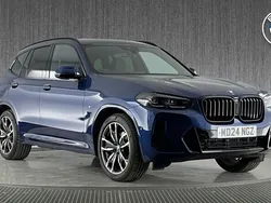 Blue Used 2024 BMW X3 M Sport SUV | £44,999 (A bit pricey)