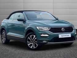 Ivy green Used 2021 VW T-Roc Cabriolet Active Cabriolet | £20,450 (Fair price)