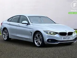 Silver Used 2017 BMW 420 Sport Line Coupe | £14,499 (Fair price)