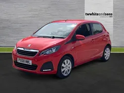 Red Used 2018 Peugeot 108 Active Hatchback | £6,750 (Fair price)