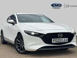 White Used 2022 Mazda 3 Inclusive Hatchback | £16,595 (Fair price)