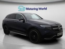 Blue Used 2022 Mercedes EQC400 AMG line SUV | £29,800 (Fair price)