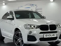 White Used 2016 BMW X4 M Sport SUV | £15,995 (Fair price)