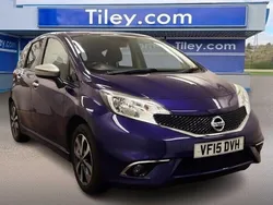 Blue Used 2015 Nissan Note N-TEC MPV | £4,490 (Fair price)