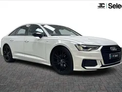 White Used 2020 Audi A6 Black Edition Sedan | £22,500 (Fair price)