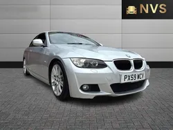 Silver Used 2009 BMW 320 Cabriolet M Sport Cabriolet | £2,995 (Fair price)