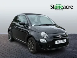 Black Used 2021 Fiat 500 Cabriolet | £9,495 (Fair price)