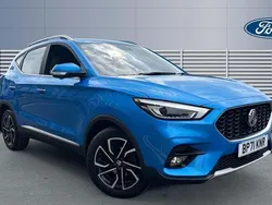 Blue Used 2022 MG ZS Exclusive Sedan | £13,700 (Fair price)