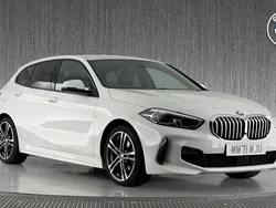 White Used 2022 BMW 118 M Sport Hatchback | £21,299 (Fair price)