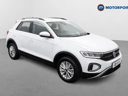 White Used 2023 VW T-Roc Life SUV | £20,849 (Fair price)