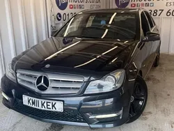 Black Used 2011 Mercedes C250 Sedan | £4,990 (Fair price)