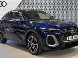 Blue Used 2025 Audi Q5 Sportback Sport SUV | £57,990