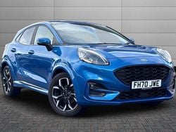 Blue Used 2021 Ford Puma ST-Line X Hatchback | £15,450 (Fair price)