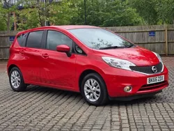Red Used 2016 Nissan Note Acenta Premium MPV | £4,995 (Fair price)