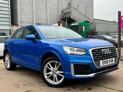 Blue Used 2018 Audi Q2 S-Line SUV | £16,600 (Fair price)