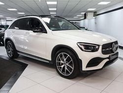 White Used 2020 Mercedes GLC300 AMG line SUV | £28,949 (Fair price)