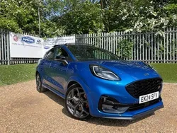 Blue Used 2024 Ford Puma ST Hatchback | £25,990 (Fair price)