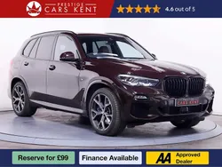 Mauve/purple Used 2020 BMW X5 M Sport SUV | £37,620 (Fair price)