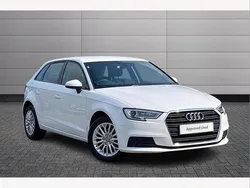 Ibis white Used 2018 Audi A3 Hatchback | £10,191 (Good price)