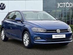Blue Used 2018 VW Polo SEL Hatchback | £11,438 (Fair price)