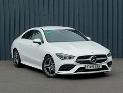 White Used 2019 Mercedes CLA200 AMG line Sedan | £18,198 (Fair price)