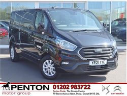 Black Used 2021 Ford Transit Custom Limited Van | £17,690 (Super price)