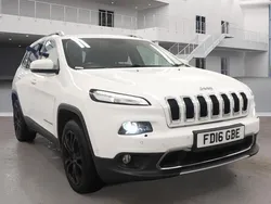 White Used 2016 Jeep Cherokee Limited SUV | £5,999 (Good price)