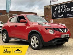 Red Used 2015 Nissan Juke Visia SUV | £4,490 (Good price)