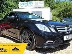 Black Used 2011 Mercedes E250 Cabriolet | £7,995 (A bit pricey)