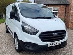 White Used 2018 Ford Transit Custom Van | £11,000 (Good price)