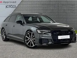 Grey Used 2024 Audi A6 Black Edition Estate | £38,850 (Fair price)