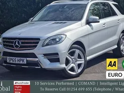 Used 2015 Mercedes ML250 AMG line SUV | £15,995 (A bit pricey)
