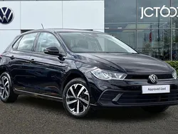 Black Used 2022 VW Polo Life Hatchback | £15,404 (Fair price)