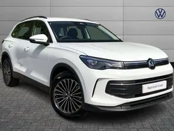 White New 2024 VW Tiguan Life SUV | £31,990 (Good price)