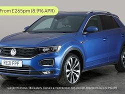 Blue Used 2021 VW T-Roc R-line SUV | £19,833 (Good price)