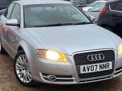 Silver Used 2007 Audi A4 Performance Sedan | £2,499 (Good price)