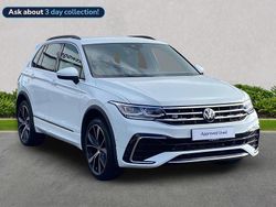 White Used 2023 VW Tiguan R-line SUV | £29,574 (Fair price)