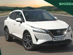 White Used 2023 Nissan Qashqai Tekna SUV | £21,495 (A bit pricey)