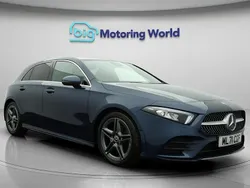 Blue Used 2021 Mercedes A180 AMG line Hatchback | £18,000 (Fair price)