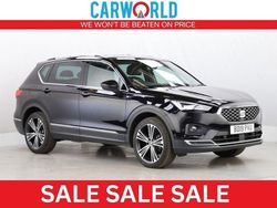 Black Used 2019 Seat Tarraco XCELLENCE Lux SUV | £14,965 (Fair price)