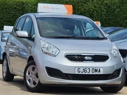 Silver Used 2013 Kia Venga Air Hatchback | £5,995 (Expensive)